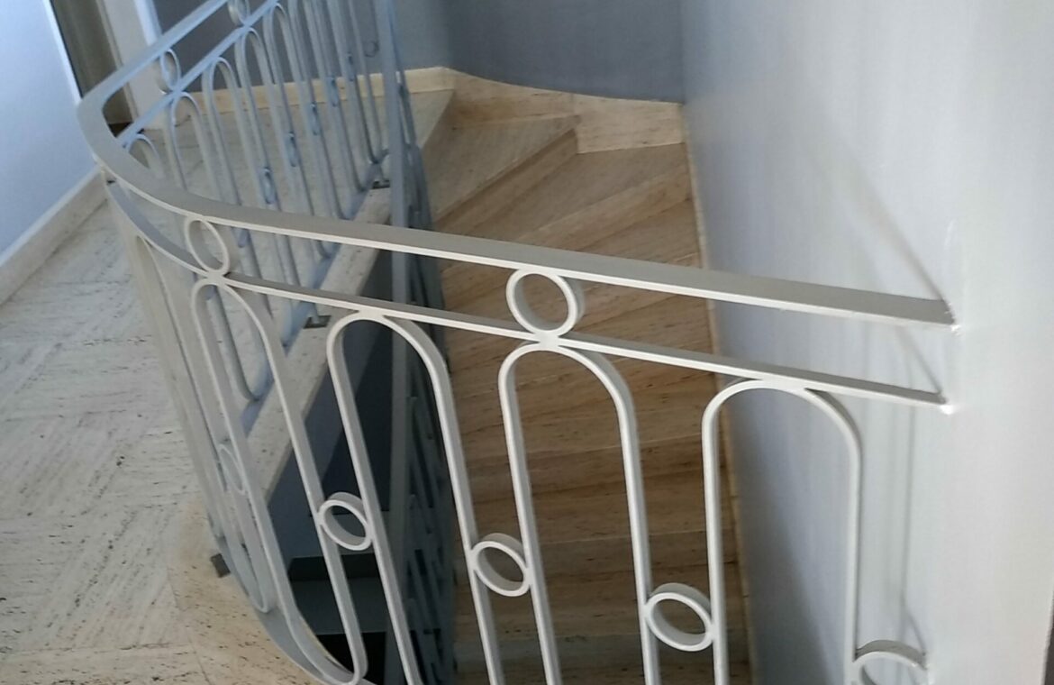 Escalier avant démolition