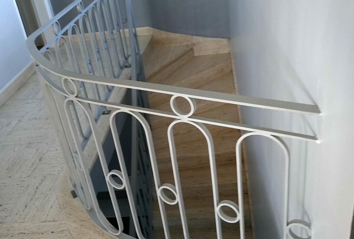 Escalier avant démolition